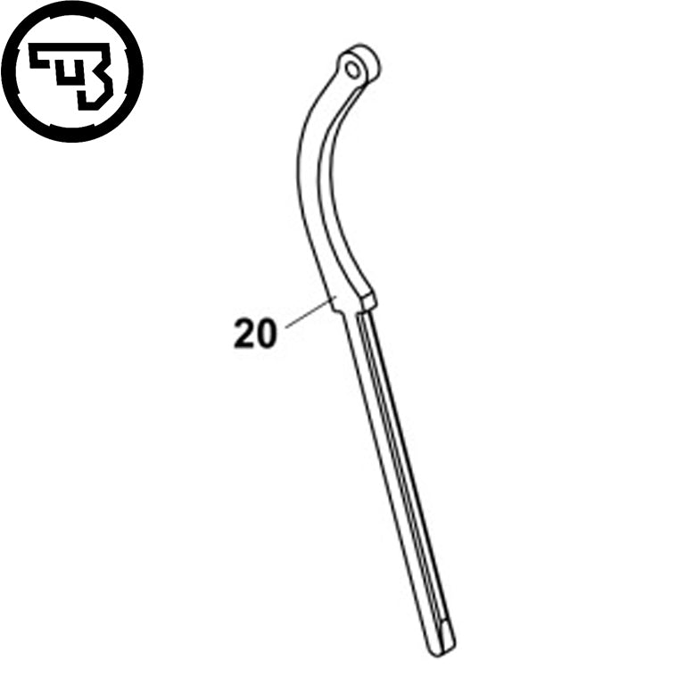 CZ Shadow 2, CZ 75B, CZ 75 SP-01 Shadow Schlagfederführungsstange | Teil #20