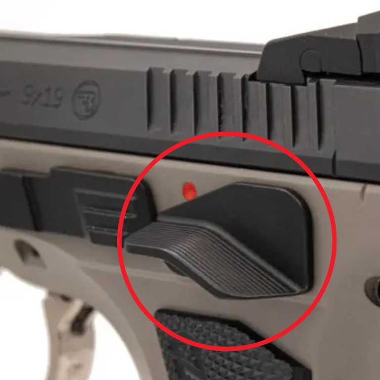 CZ TS 2, CZ Shadow 2 Ultimate Sicherung