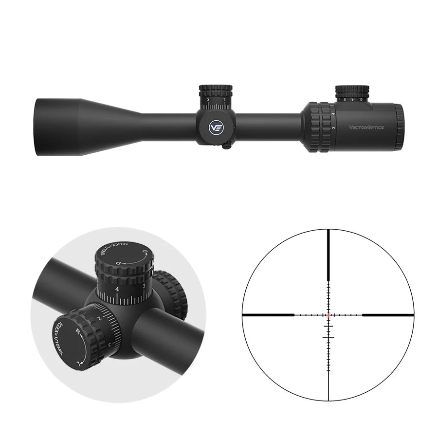 Vector Optics Hugo 3-12x40i Fiberabsehen Zielfernrohr