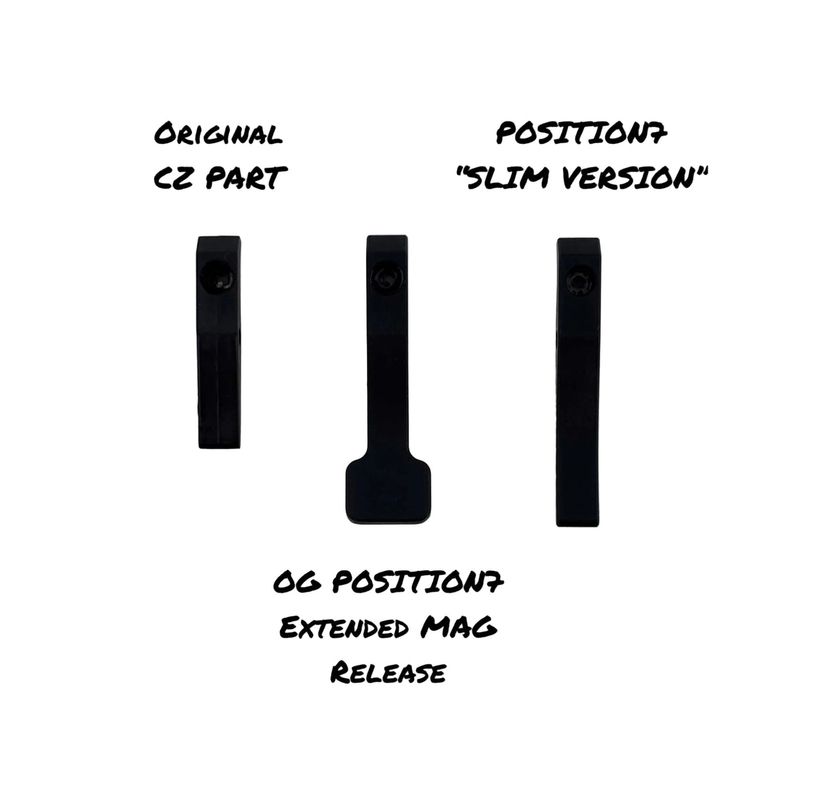 CZ 457 verlängerter Alu-Magazinauslöser
