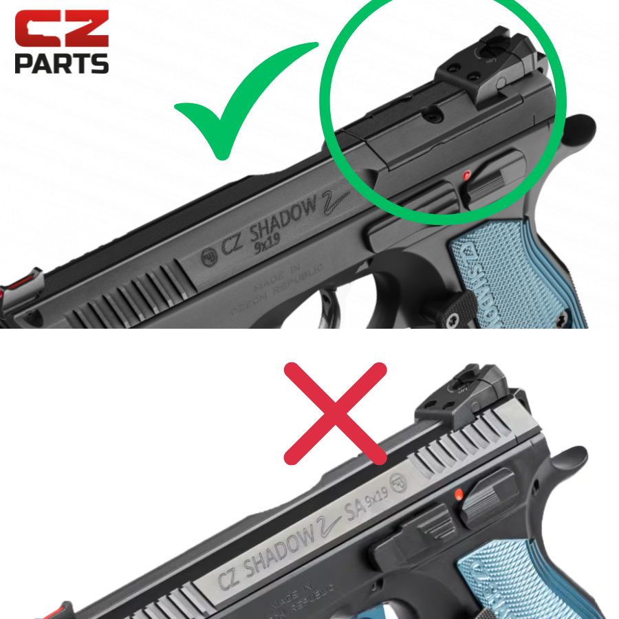 CZ Shadow 2 OR Adapterplatte | Aimpoint A-CUT Footprint