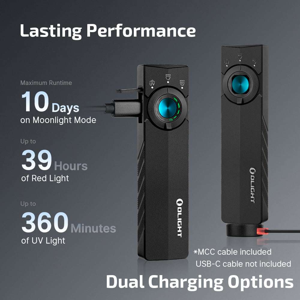 Olight ArkPro Lite | flache 3-in-1 EDC-Taschenlampe | 1.200 lm