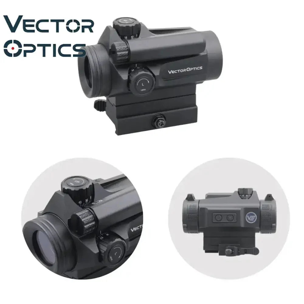 Vector Optics Nautilus 1x30 Zielfernrohr Doppelabsehen Rotpunktvisier Vector Optics