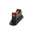 CZ Shadow 2 Orange Korn mit Fiberoptik | 7.5 x 1.5 mm