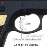 CZ Shadow 2, CZ 75 SP-01 Shadow Messing Competition Abzugstrenner