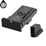 CZ TS 2, CZ TS 1 & CZ Shadow 2 Target verstellbare Visierung | geriffelt 