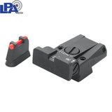 CZ 75B, CZ P-01, CZ 75 SP-01 voll einstellbares Visierungsset mit Fiberoptik LPA | Typ A
