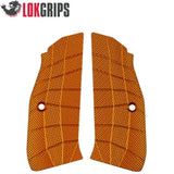 CZ 75 P-01, CZ 75 Compact Alu-Griffschalen | Gridlok orange