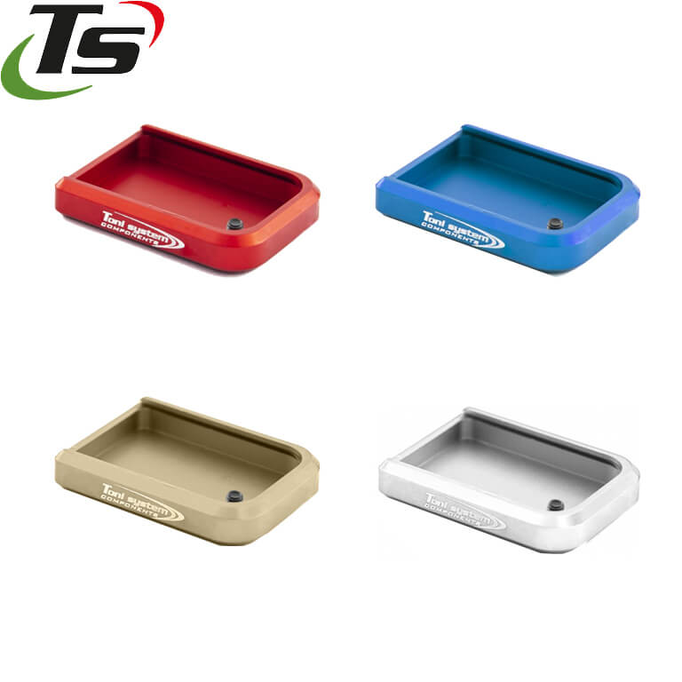 CZ P-10 alu TS Magazinbodenplatte | +0,5 Schuss