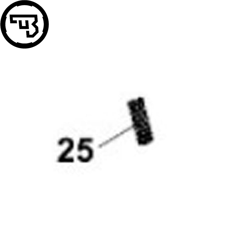 CZ P-10 Zerlegeplattenfeder | Teil #25