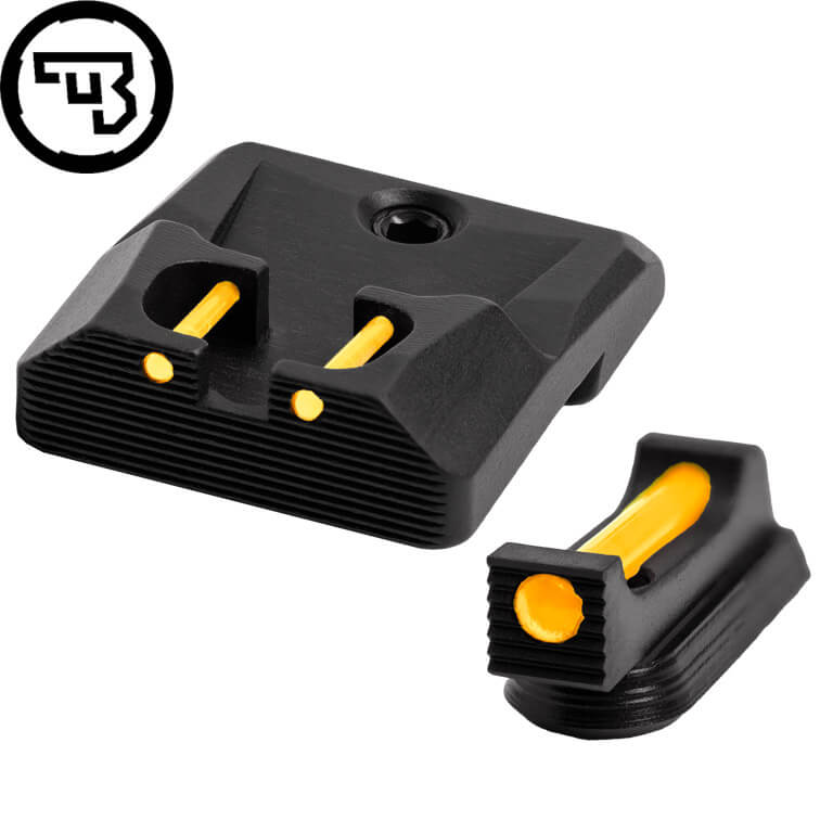 CZ P-10 feste Visierung mit Fiberoptik | Typ B