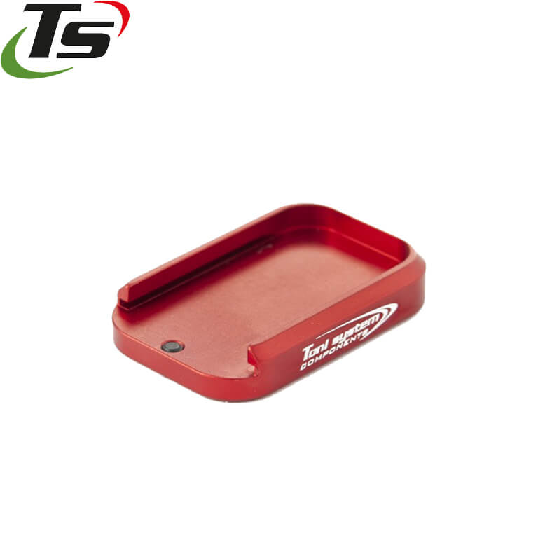 CZ Shadow 2, CZ 75B, CZ P-01, CZ 75 SP-01 alu TS Magazinbodenplatte | +0.5rnd