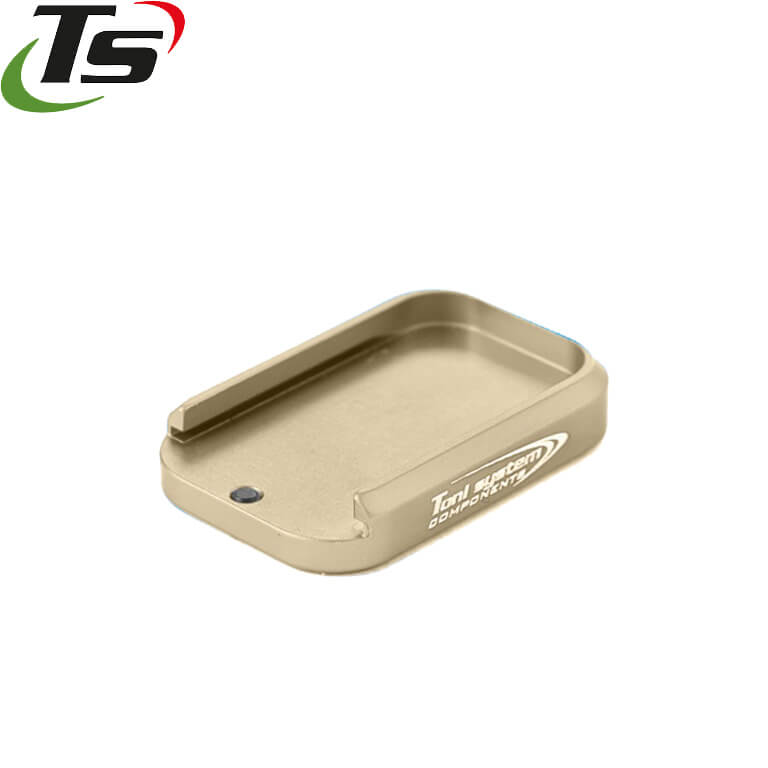 CZ Shadow 2, CZ 75B, CZ P-01, CZ 75 SP-01 alu TS Magazinbodenplatte | +0.5rnd