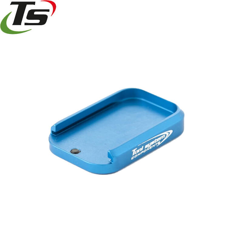 CZ Shadow 2, CZ 75B, CZ P-01, CZ 75 SP-01 alu TS Magazinbodenplatte | +0.5rnd