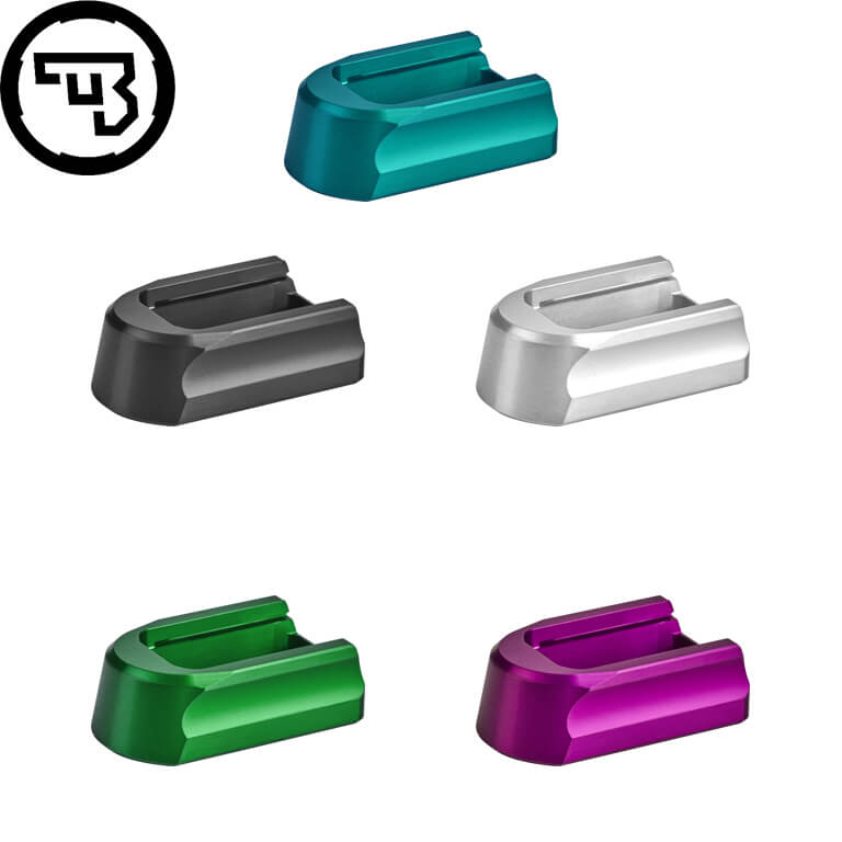 CZ Shadow 2, CZ 75B, CZ P-01, CZ 75 SP-01 Alu CZ Magazinbodenplatte | +2rnd