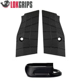 CZ Shadow 2 Compact & Carry kurze Alu-Griffschalen & Alu-Magwell | Gridlok_schwarz
