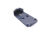 CZ Shadow 2 Optics Ready Adapterplatte mit Visierung | Trijicon RMR Footprint Impact Machine