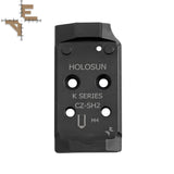CZ Shadow 2 Adapterplatte | Holosun K-series Footprint Evo Arms