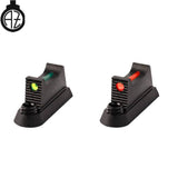 CZ Shadow 2 Orange Korn mit Fiberoptik | 7.5 x 1.0 mm