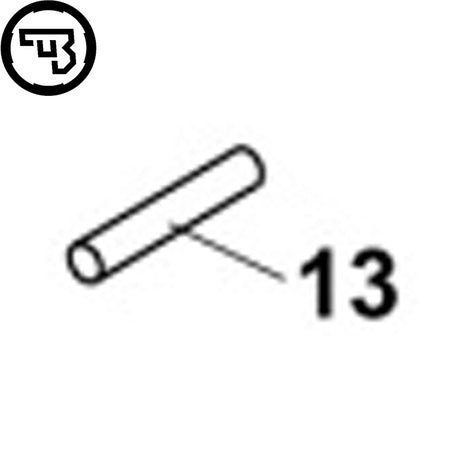 CZ Shadow 2, CZ 75B, CZ 75 SP-01 Shadow Abzughebelstift | Teil #13