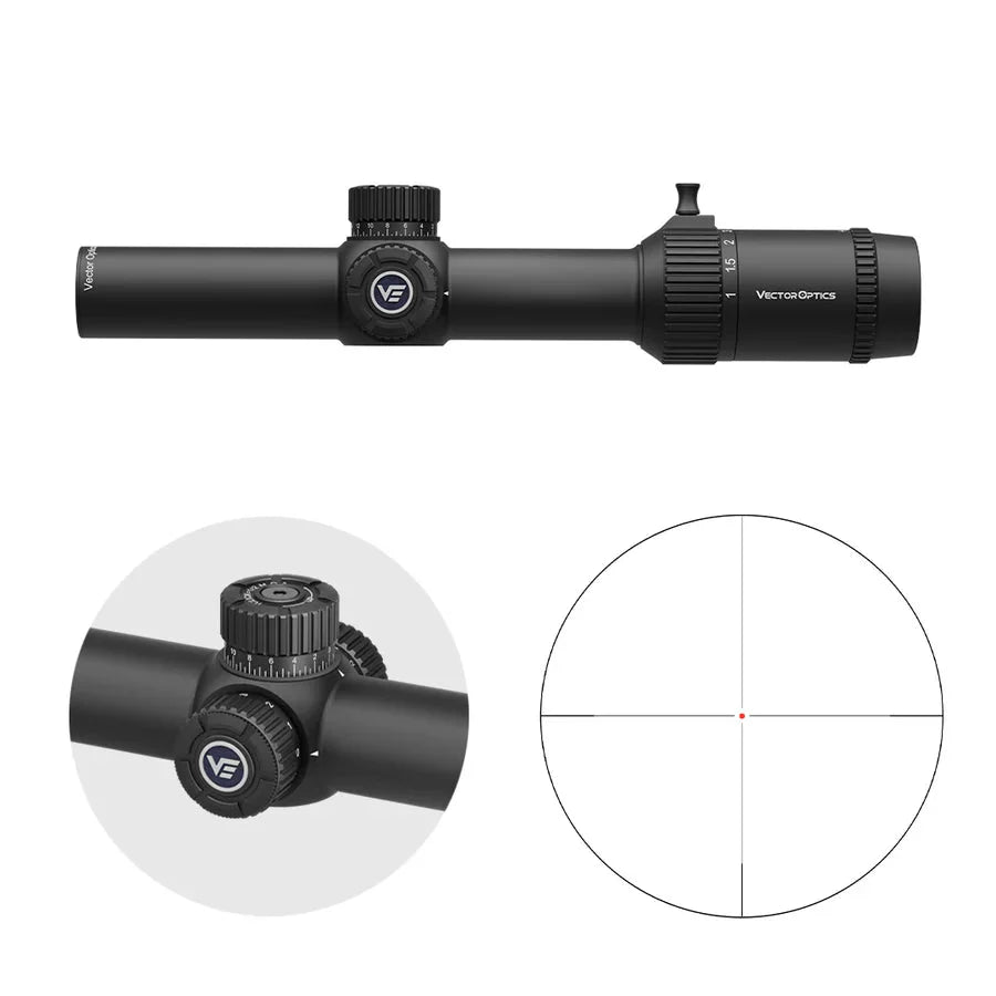 Vector Optics Forester 1-8x24 SFP Zielfernrohr Vector Optics