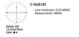 Sightmark Presidio 3-18x50 LR2 FFP Zielfernrohr