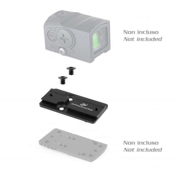 Footprint-Adapter | von Toni System Montagen "type A" zu Aimpoint Acro