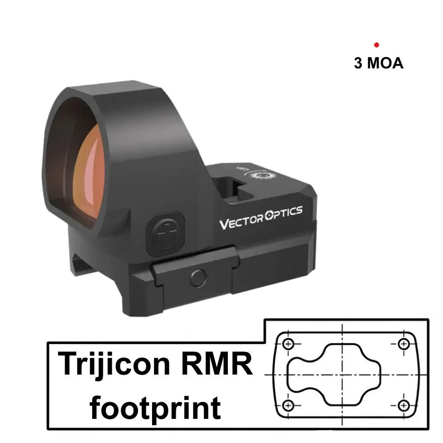 Vector Optics Frenzy-X 1x22x26 AUT Rotpunktvisier – CZ Parts
