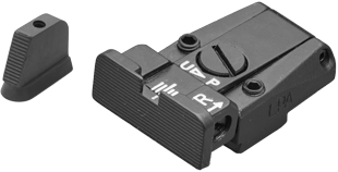 CZ P-07 CZ P-09 verstellbare Visierung | geriffelt
