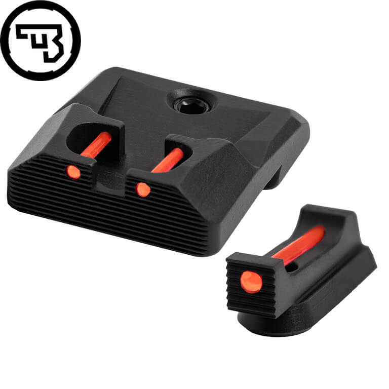 CZ P-10 feste Visierung mit Fiberoptik | Typ B