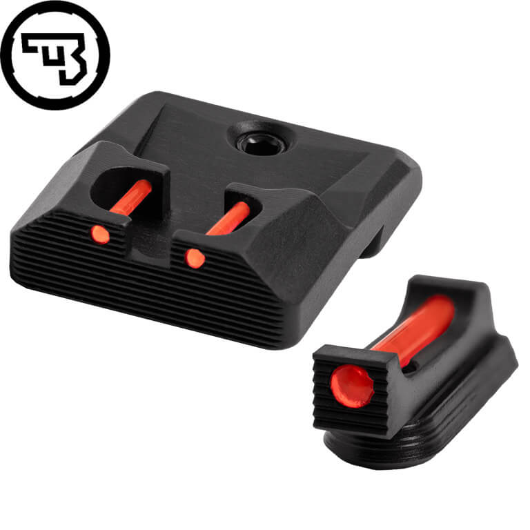CZ P-10 feste Visierung mit Fiberoptik | Typ B
