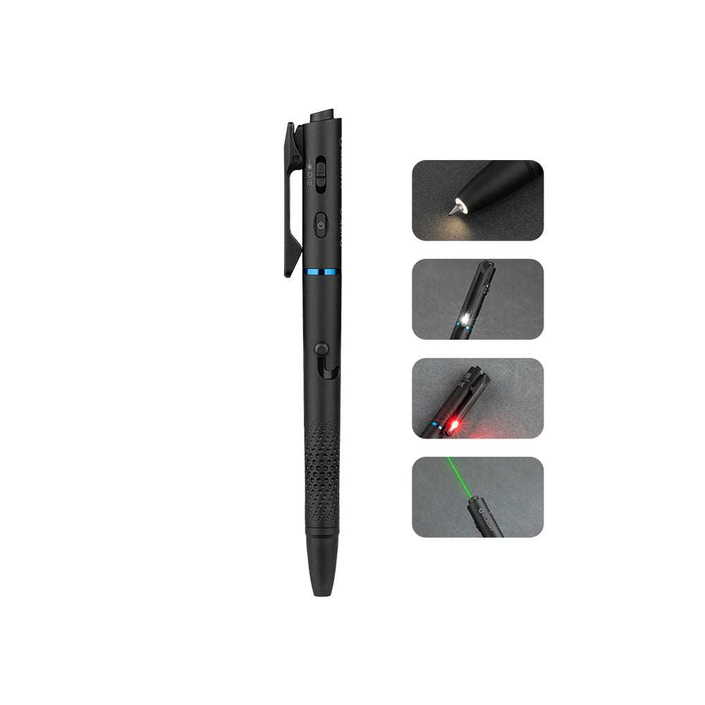 Olight O'Pen 3 | multifunktionale Stiftlampe | 120 lm + grüner Laser