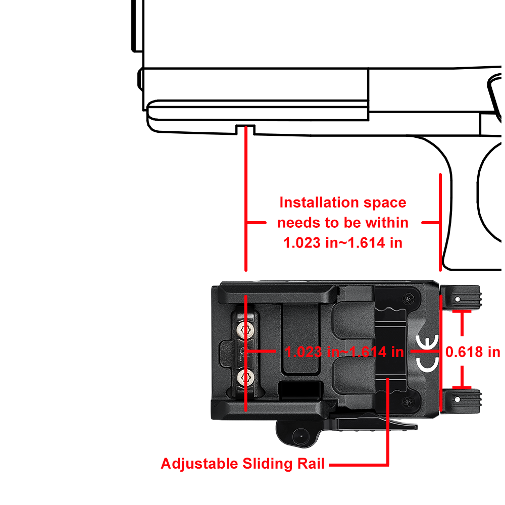Olight PL-Mini 2 Valkyrie | kompakte Pistolenlampe | 600 lm