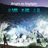 Olight Seeker 4 Pro | Hochleistungs-Taschenlampe | 4.600 lm