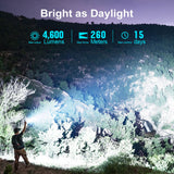 Olight Seeker 4 Pro | Hochleistungs-Taschenlampe | 4.600 lm