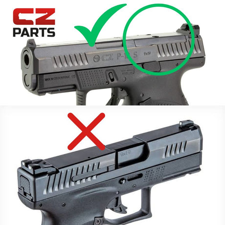 CZ P-10 OR Adapterplatte | Trijicon RMR Footprint 
