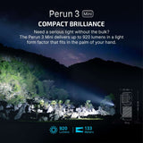 Olight Perun 3 Mini | wiederaufladbare Stirnlampe | 1.250 lm